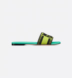Dway Leather Slide – the shoe can be paired with other Miss Graffiti creations – LUX VERSE Luxury Designer Fashion Outlet