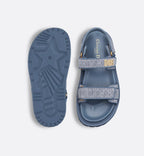 Cannage Denim Sandal – the sandal presents a modern silhouette revisited in blue denim with Cannage – LUX VERSE Luxury Designer Fashion Outlet