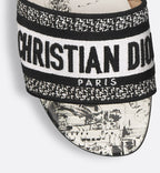 Dway Slip-On emblematic Slide – the slide can be paired with other Paris creations from the collection – LUX VERSE Luxury Designer Fashion Outlet