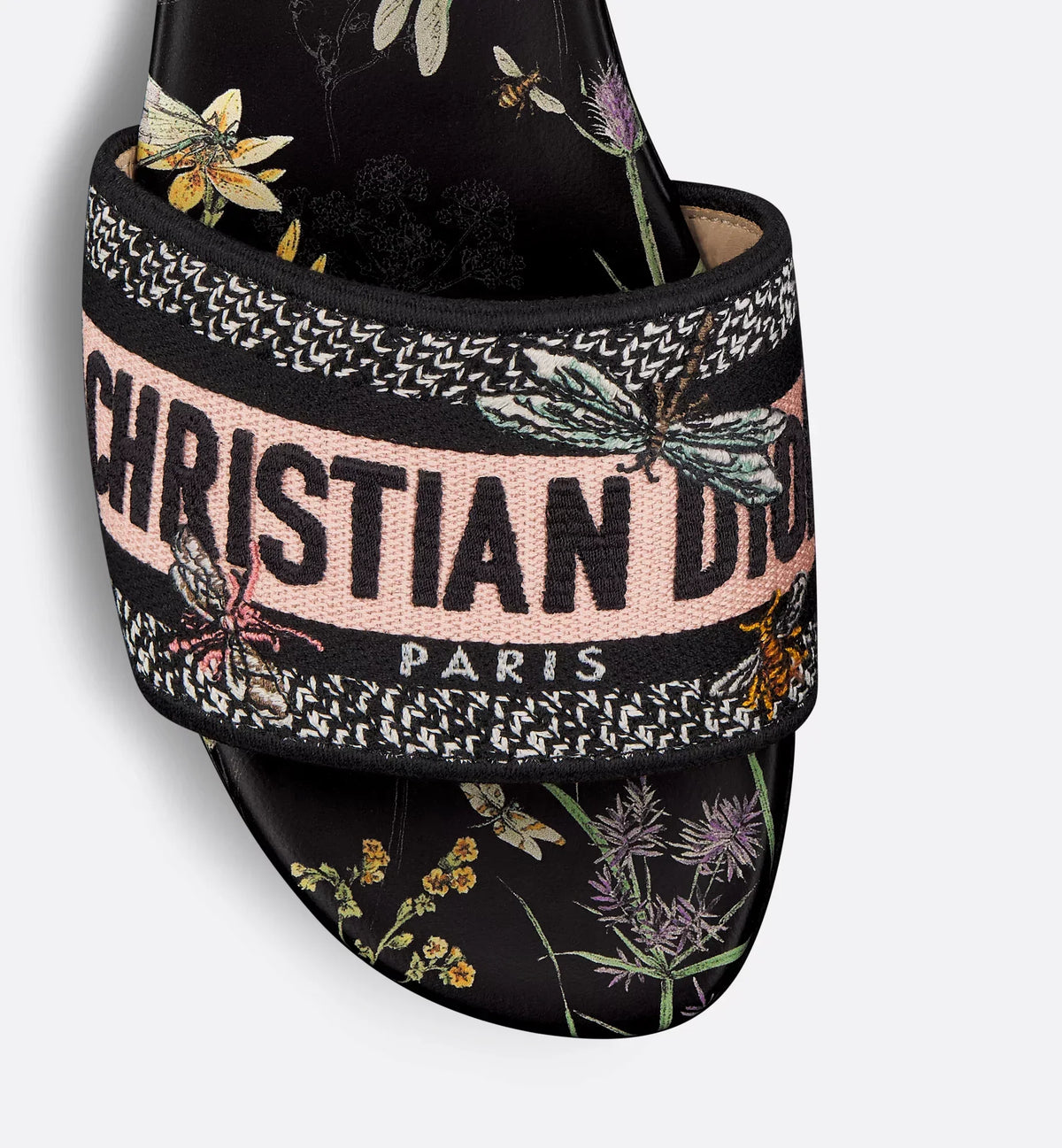 Dway Ultimate Comfort Slides – inspired by House archives, it showcases a collection of wild plants and flowers – LUX VERSE Luxury Designer Fashion Outlet