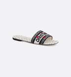 Dway Slide Adore Motif – part of the capsule, the Dway slide is a hallmark and timeless style showcasing – LUX VERSE Luxury Designer Fashion Outlet
