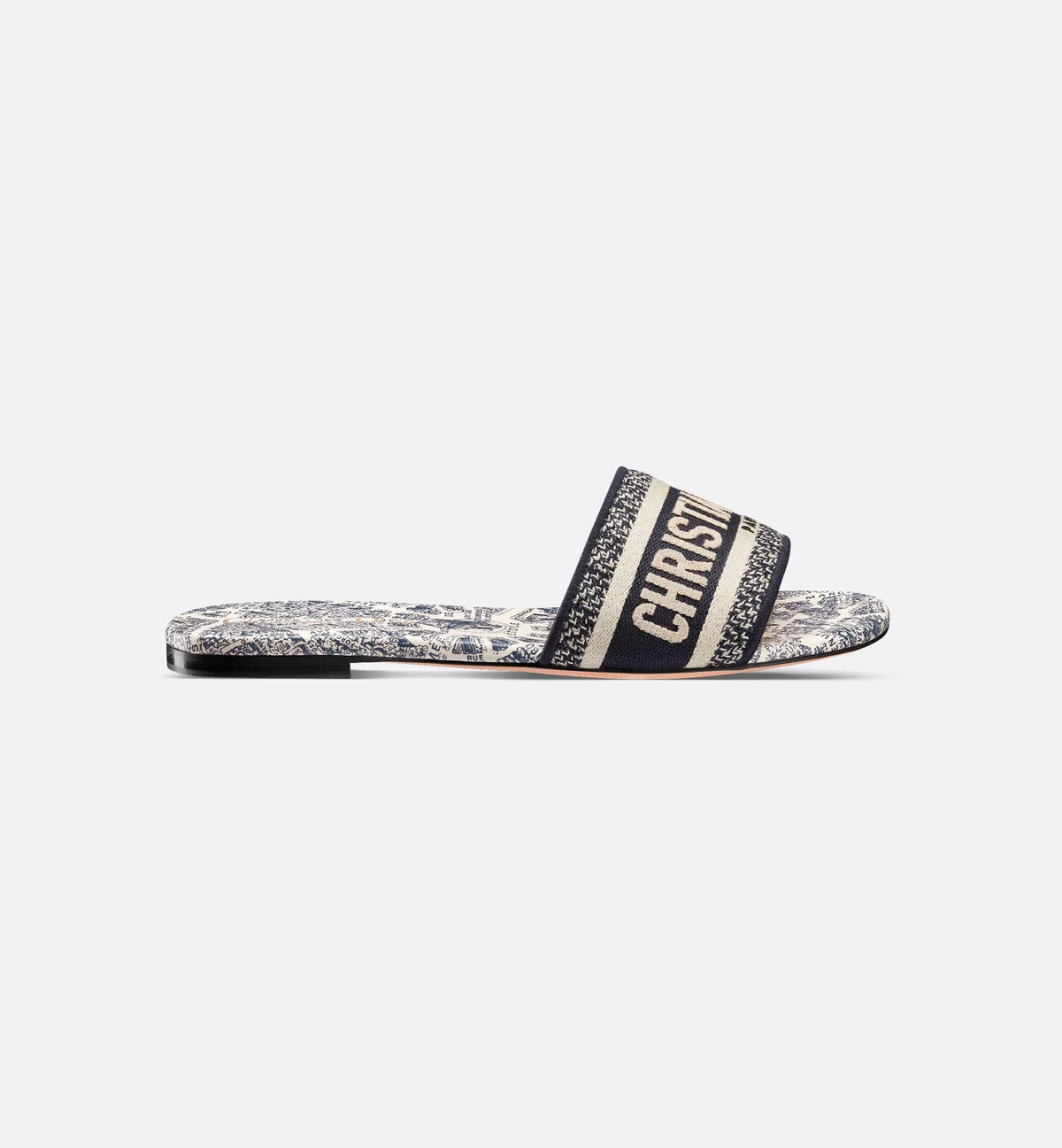 Dway Slide Paris Motif – its streamlined design allows it to be easily slipped on to complete any laid-back – LUX VERSE Luxury Designer Fashion Outlet