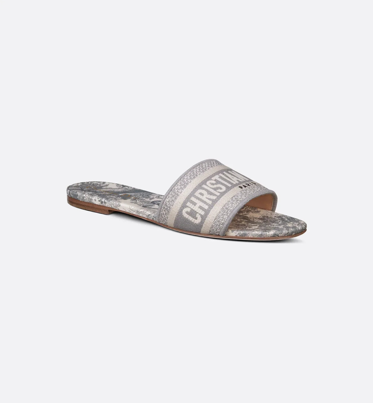 Dway style Slide – the Dway slide is a hallmark and timeless style honoring the House's Toile de Jouy – LUX VERSE Luxury Designer Fashion Outlet