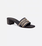Dway Heeled Embroidered Slide – the Dway heeled slide has a timeless and emblematic silhouette – LUX VERSE Luxury Designer Fashion Outlet