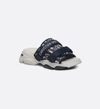 D-Wander Oblique Slide – the D-Wander slide is a hybrid design combining both sneaker and sandal – LUX VERSE Luxury Designer Fashion Outlet