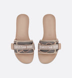 Evolution Trendy Camouflage Slide – the nylon adjustable strap features a'CHRISTIAN'signature, covering a nude – LUX VERSE Luxury Designer Fashion Outlet
