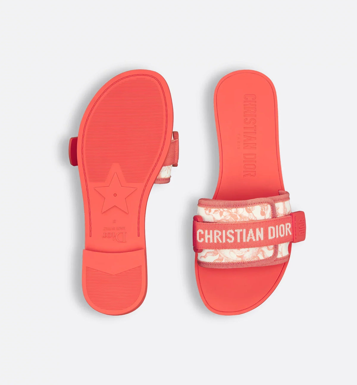 Evolution Stylish Ease Slides – the adjustable self-fastening strap showcases the Christian signature and adorns – LUX VERSE Luxury Designer Fashion Outlet