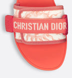 Evolution Stylish Ease Slides – the adjustable self-fastening strap showcases the Christian signature and adorns – LUX VERSE Luxury Designer Fashion Outlet