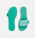 Evolution fabric Slide – the adjustable self-fastening strap showcases the Christian signature and adorns – LUX VERSE Luxury Designer Fashion Outlet
