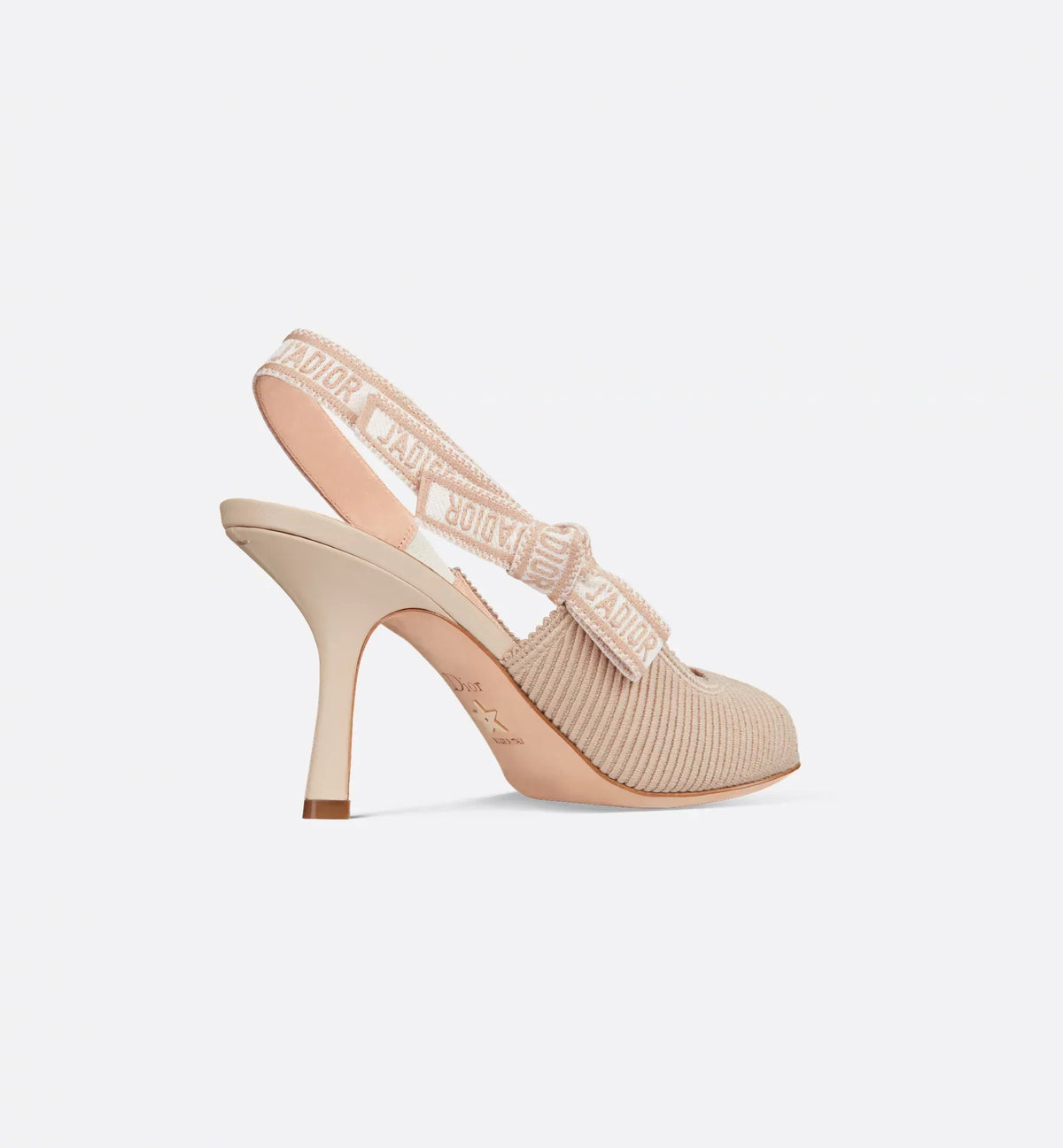 Heeled Slingback Sandal – the refined and elegant style is completed by a two-tone signature on – LUX VERSE Luxury Designer Fashion Outlet