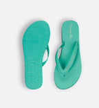 Thong Classy Sandal – the platform silhouette is crafted in aquamarina leather-effect fabric, while – LUX VERSE Luxury Designer Fashion Outlet