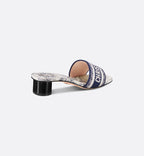Dway Heeled Embroidered Cotton Slide – the cotton upper, embroidered with the Christian Paris signature, lends an instantly – LUX VERSE Luxury Designer Fashion Outlet