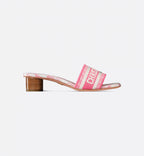 Dway Glamour Heeled Slide – completed by a 3.5-cm (1.5) cylindrical heel, the slide will bring a contemporary – LUX VERSE Luxury Designer Fashion Outlet