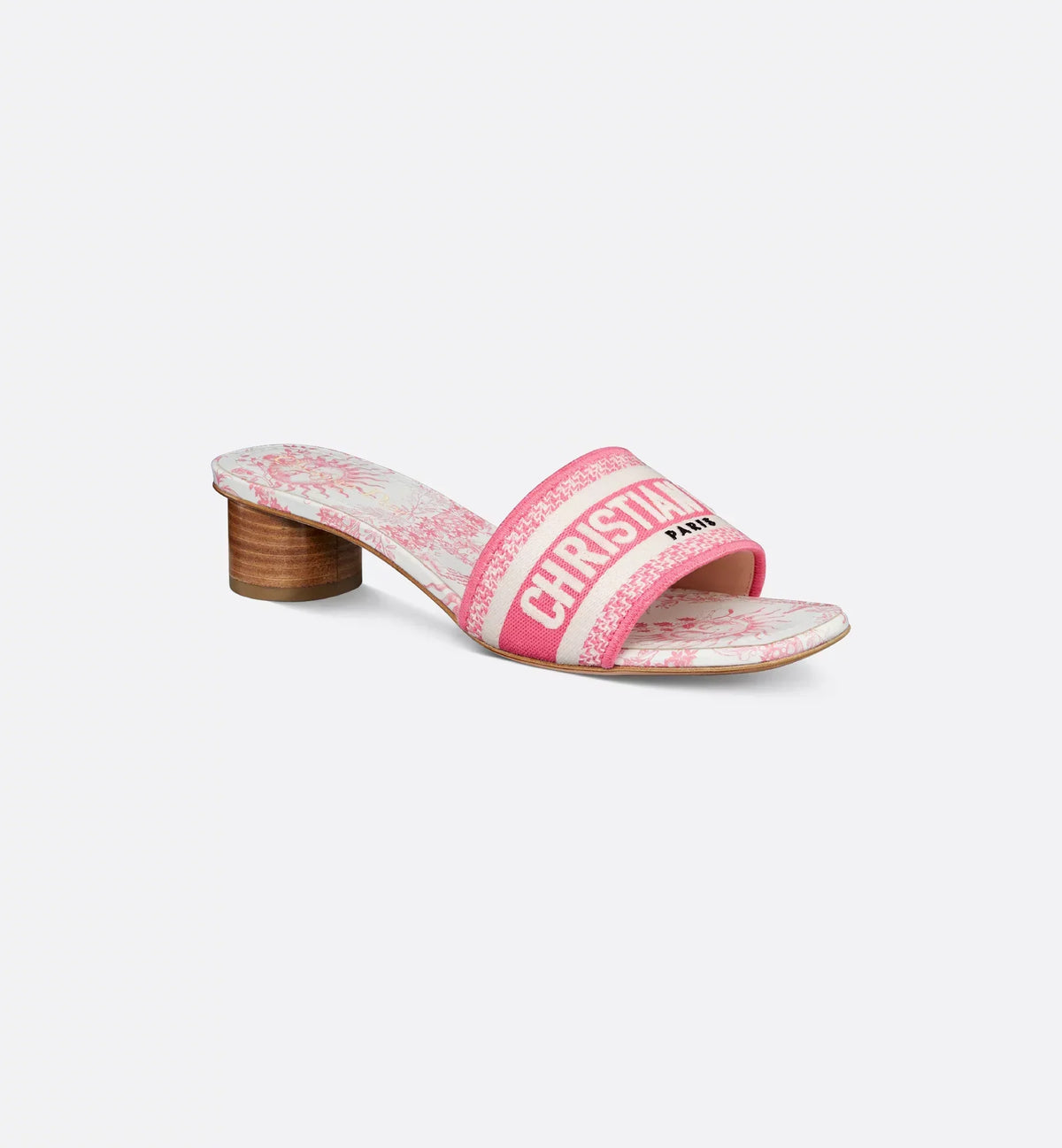 Dway Glamour Heeled Slide – part of the capsule, the hallmark Dway heeled slide offers a new take on the House – LUX VERSE Luxury Designer Fashion Outlet