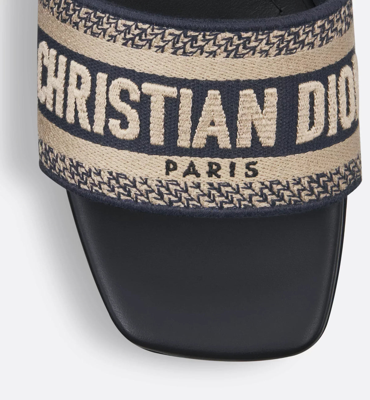 Dway Heeled Cotton Embroidered Slide – the Dway slide is a timeless, hallmark piece – LUX VERSE Luxury Designer Fashion Outlet