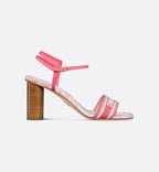 Dway Heeled Iconic Sandal – the delicate straps are complemented by the upper embroidered with the Christian – LUX VERSE Luxury Designer Fashion Outlet