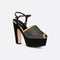 Muse Heeled Sandal Lambskin