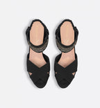Muse Heeled Sandal Star Motif – featuring a rear elastic strap, 13-cm (5) heel and 5-cm (2) platform, the shoe will – LUX VERSE Luxury Designer Fashion Outlet