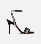 Dway Modern Heeled Sandal – completed by a 10 cm (4) heel, the exceptional shoe is ideal for formal attire – LUX VERSE Luxury Designer Fashion Outlet