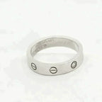 Love Ring 4mm 1 Diamond Silver – LUX VERSE Luxury Designer Fashion Outlet