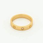 Love Ring 4mm 1 Diamond Rose Gold – LUX VERSE Luxury Designer Fashion Outlet