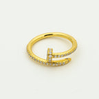 Juste Ring 1.8mm Gold Diamonds – LUX VERSE Luxury Designer Fashion Outlet