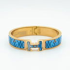 H Bracelet Blue Multicolor – LUX VERSE Luxury Designer Fashion Outlet