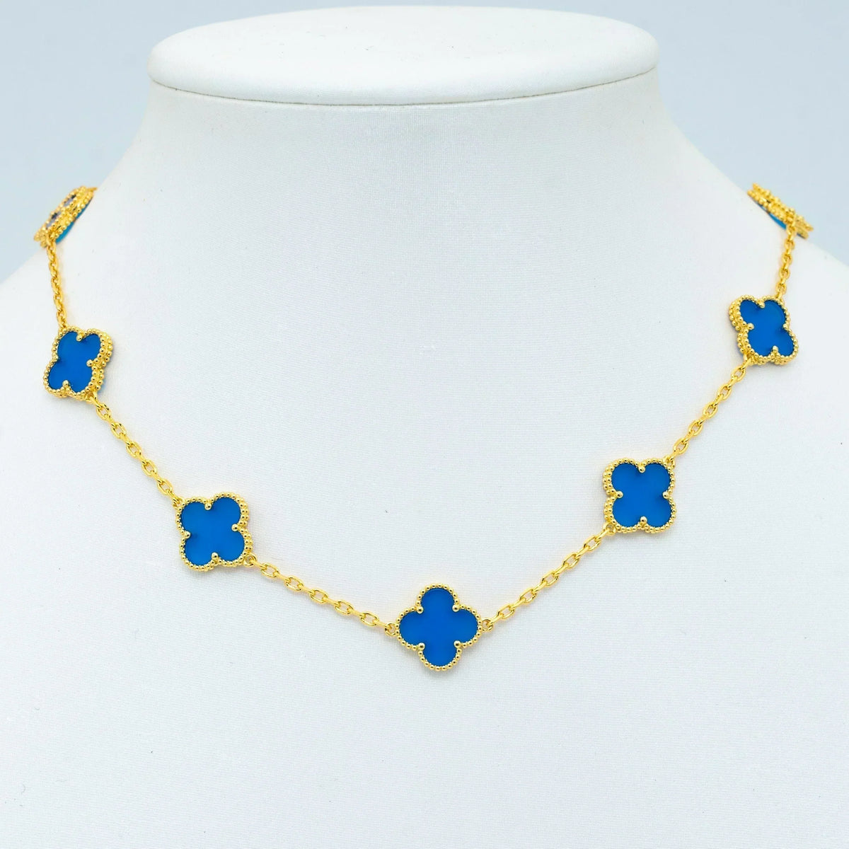 Clover Vintage Agate Necklace 10 Motifs – LUX VERSE Luxury Designer Fashion Outlet