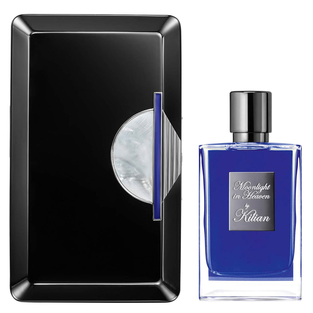 Kilian Moonlight in Heaven 1.7 oz EDP with clutch coffret – the fresh perfume of tasty mango and the fresh scent of powdered sambac jasmine are – LUX VERSE Luxury Designer Fashion Outlet