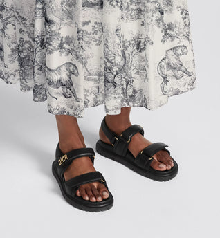 DIORACT Lambskin Sandal