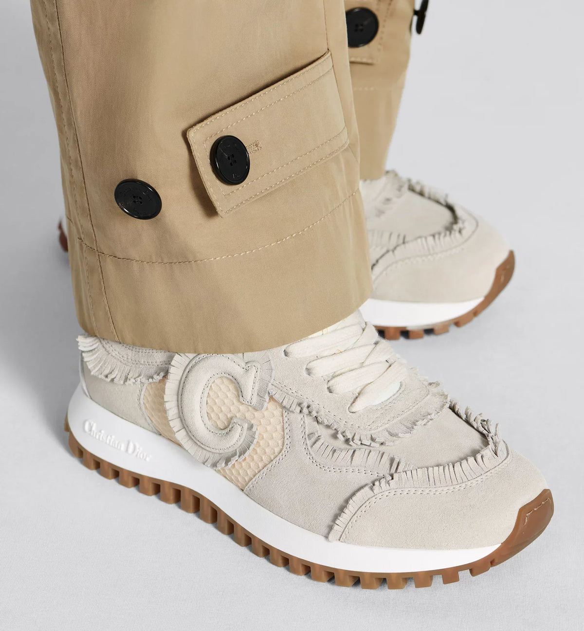 C'est Sneaker Suede Calfskin – new for the Cruise 2024 collection, the C'est sneaker is a bold, modern creation – LUX VERSE Luxury Designer Fashion Outlet