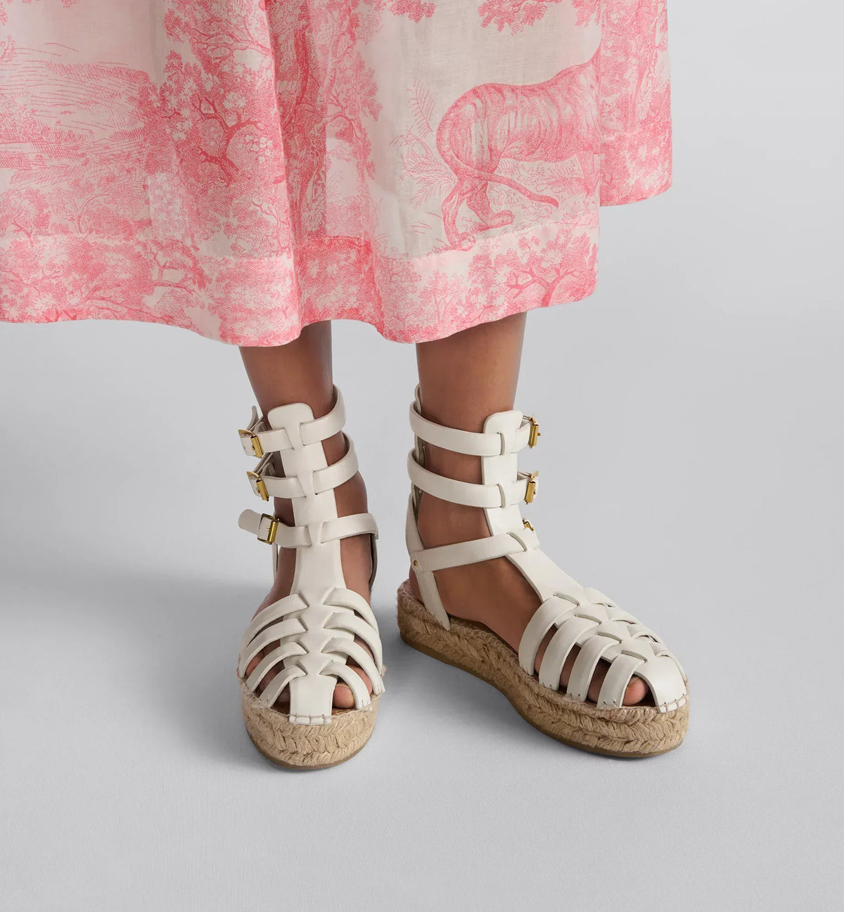 Marine Sandal – featuring a thick rope sole constructed using traditional handmade techniques, – LUX VERSE Luxury Designer Fashion Outlet