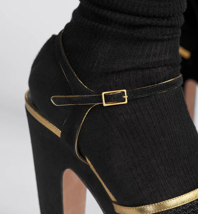 Muse Heeled Sandal Lambskin