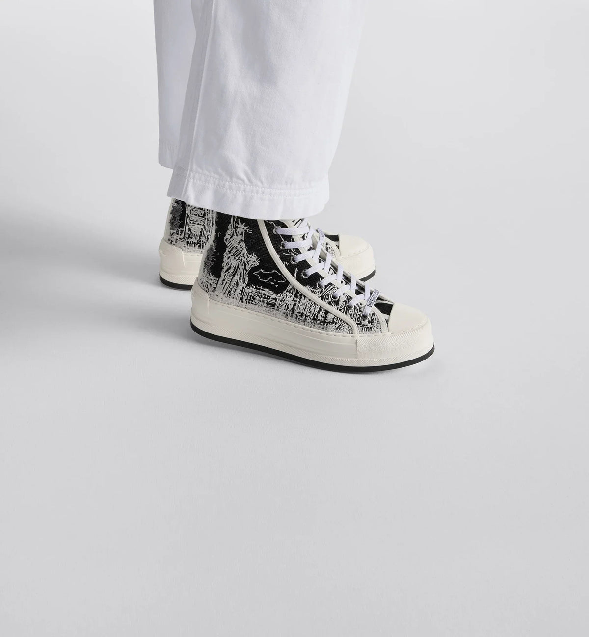 High-Top Platform Sneaker – the sneaker will add a contemporary touch to any laid-back look – LUX VERSE Luxury Designer Fashion Outlet