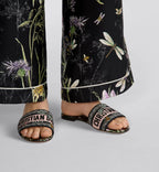 Dway Ultimate Comfort Slides – inspired by House archives, it showcases a collection of wild plants and flowers – LUX VERSE Luxury Designer Fashion Outlet