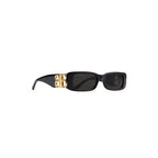 Women's Dynasty Rectangle Sunglasses – shape• Standard fit• Hidden hinges within the shiny gold BB logo• Lasered – LUX VERSE Luxury Designer Fashion Outlet
