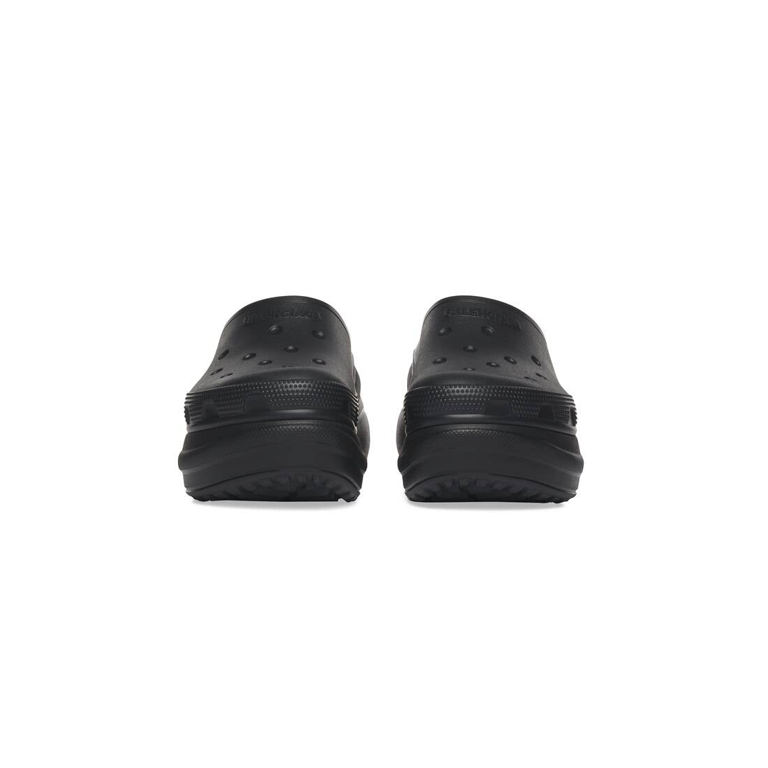 Women Mule In Black – size at back• Tone-on-tone sole and insole• Crocs™ collaboration – LUX VERSE Luxury Designer Fashion Outlet