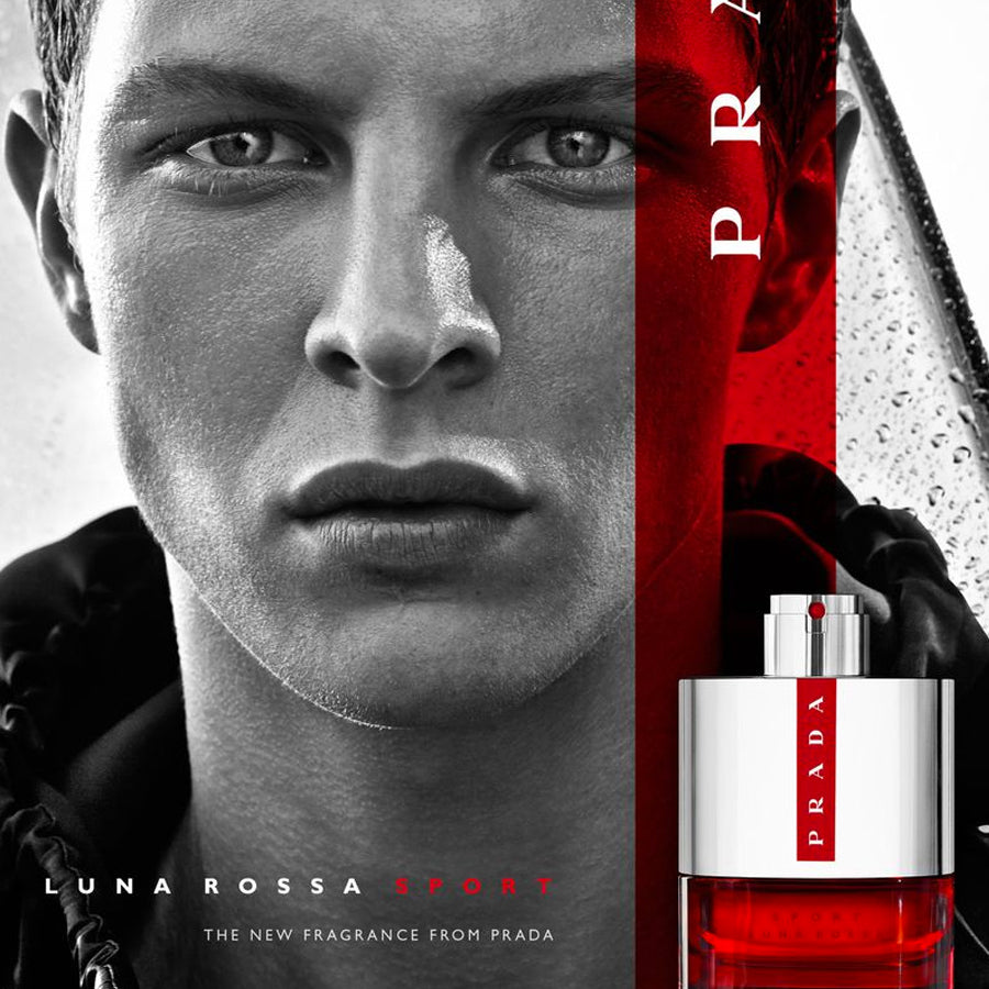 Luna Rossa Sport 3.4 oz EDT for men – the new fragrance Prada Luna Rossa Sport arrives in the same flacon as previous – LUX VERSE Luxury Designer Fashion Outlet