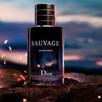 Sauvage by Dior 2.0 oz EDP for men – sauvage is inspired by wild, open spaces; blue sky that covers rocky landscapes, hot – LUX VERSE Luxury Designer Fashion Outlet