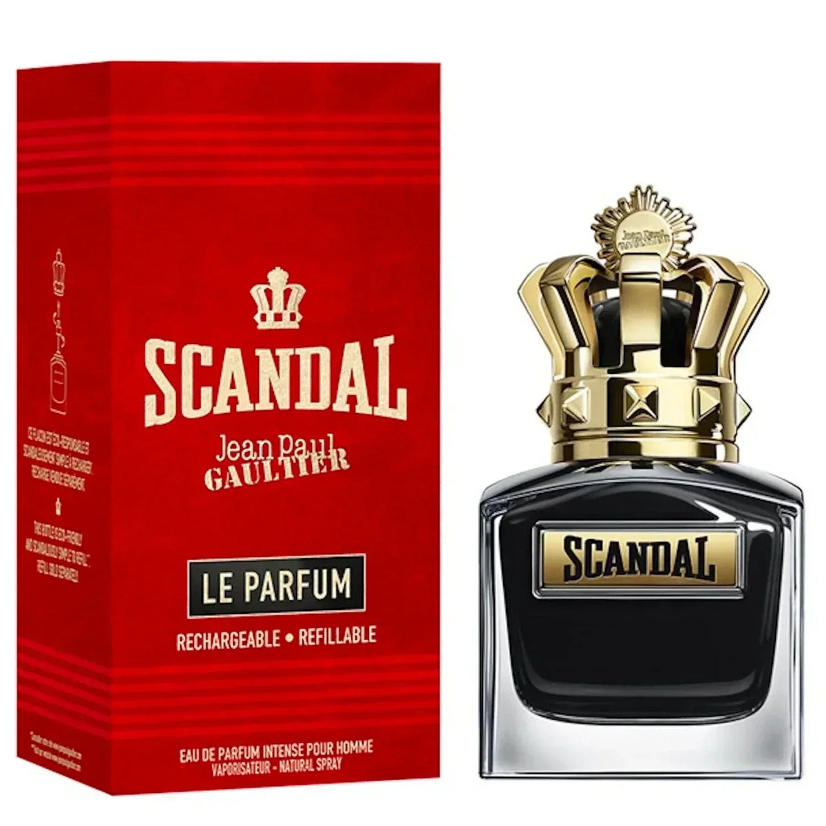 Scandal 5.1 oz Le Parfum for men Refillable – discover Scandal Le Parfum for men Refillable, an exclusive and sophisticated – LUX VERSE Luxury Designer Fashion Outlet