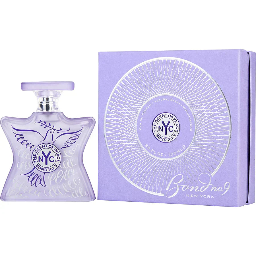 Bond No.9 The Scent of Peace 3.4 oz EDP for women – it takes a neighborhood: The sparkling-fresh scent of our civic dreams – LUX VERSE Luxury Designer Fashion Outlet