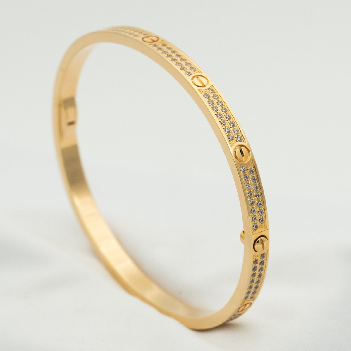 Love Bracelet 3.65mm Diamond-paved – LUX VERSE Luxury Designer Fashion Outlet