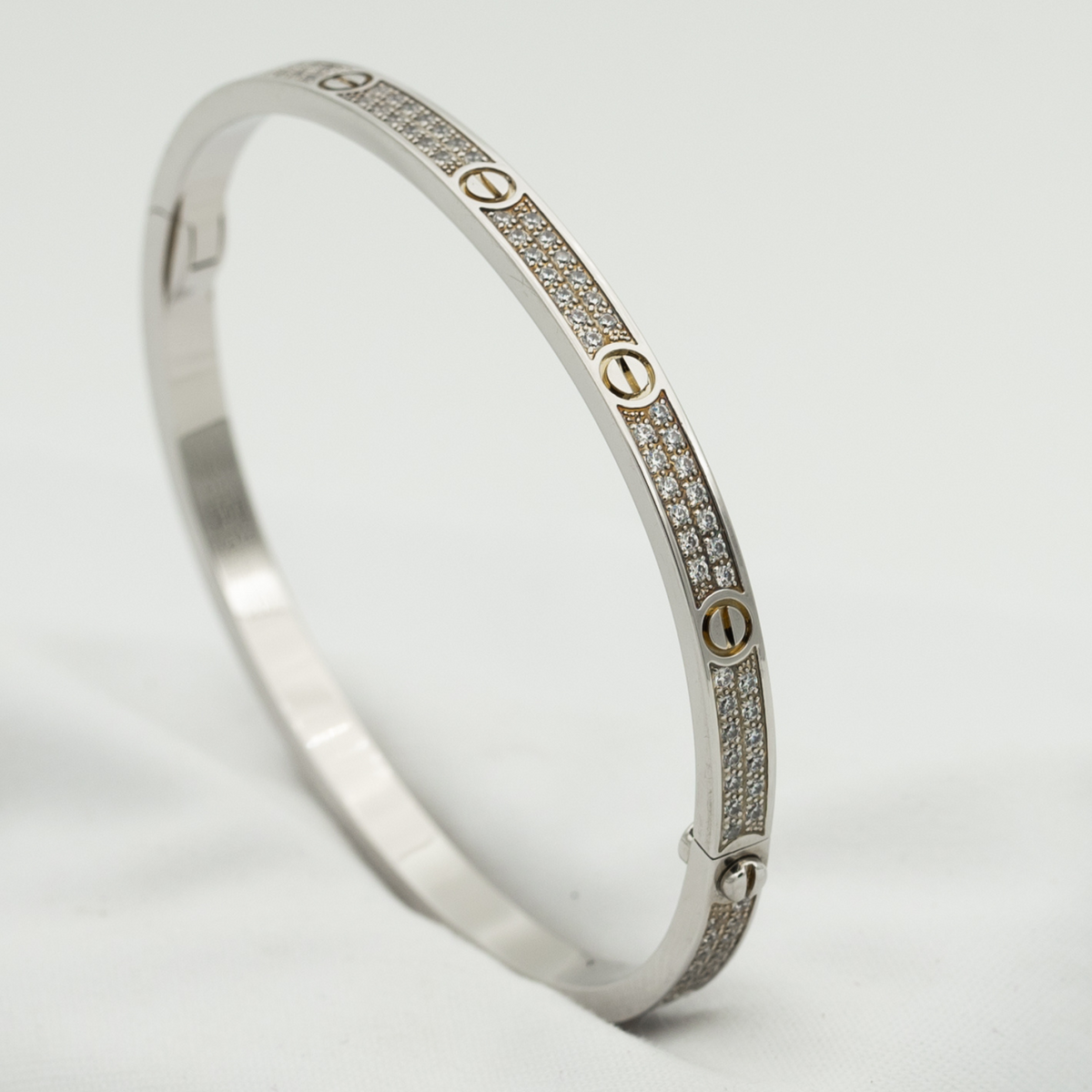 Love Bracelet 3.65mm Diamond-paved – LUX VERSE Luxury Designer Fashion Outlet