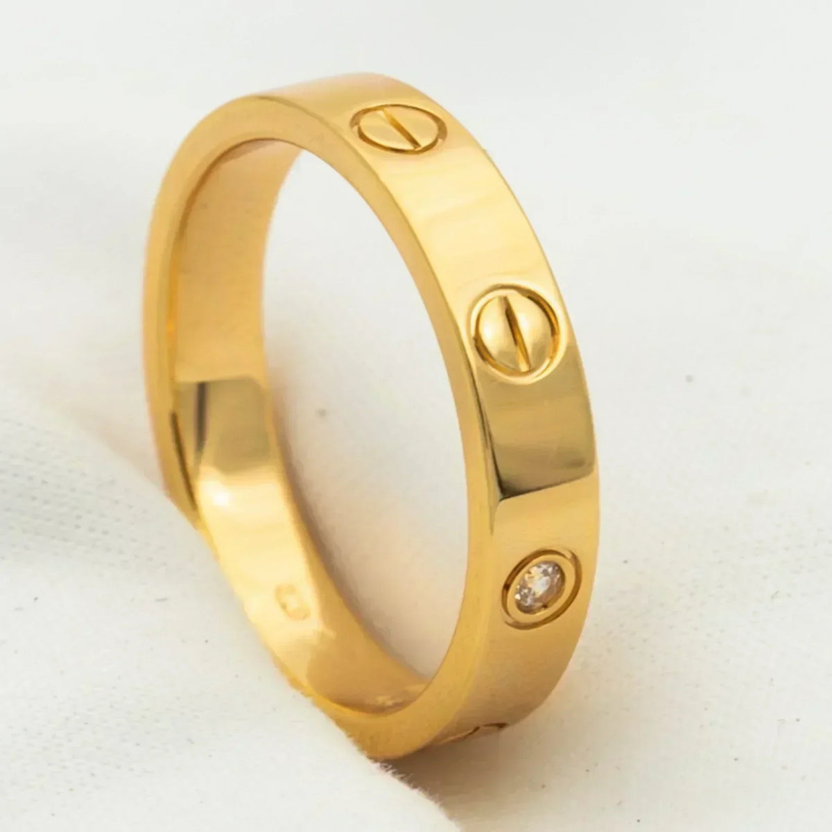 Love Ring 4mm 1 Diamond Rose Gold – LUX VERSE Luxury Designer Fashion Outlet