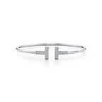 T Bracelet 1.8mm Diamond Silver – LUX VERSE Luxury Designer Fashion Outlet