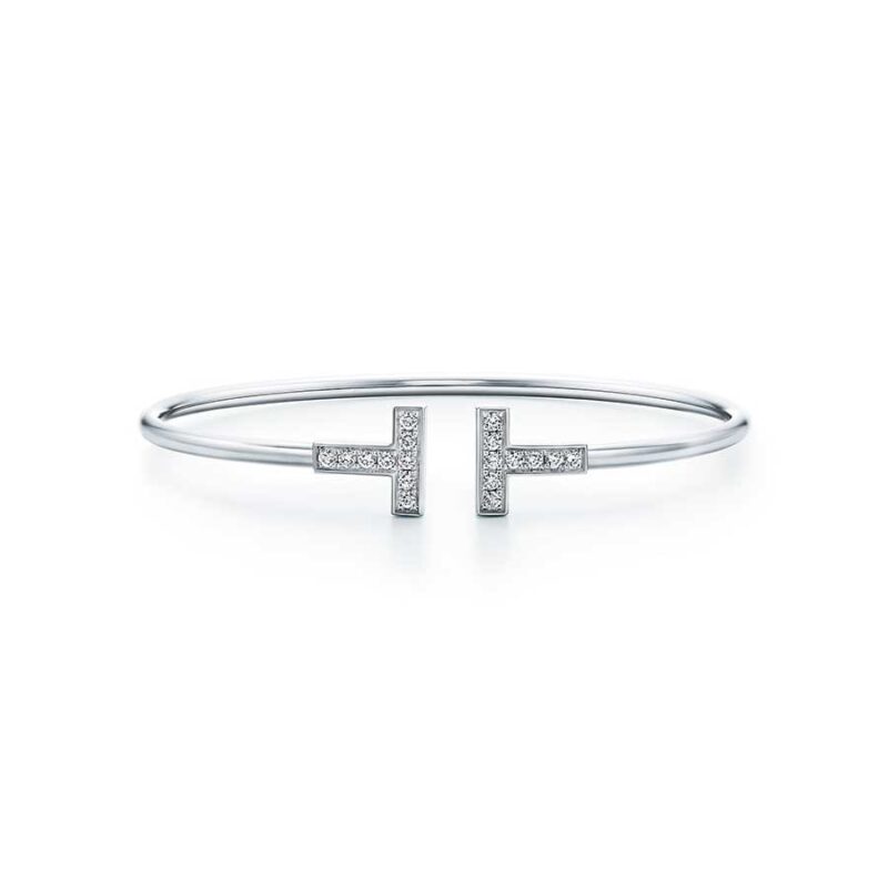 T Bracelet 1.8mm Diamond Silver – LUX VERSE Luxury Designer Fashion Outlet