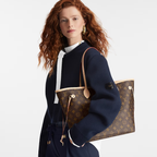 Versatile Large Capacity Women's One Shoulder Bag – made from supple Monogram canvas with natural cowhide trim, it is roomy yet not – LUX VERSE Luxury Designer Fashion Outlet