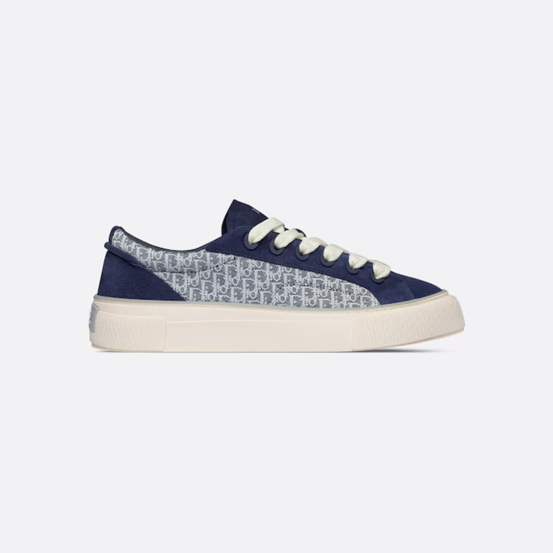 B33 Sneaker – crafted in Oblique jacquard with tonal suede panels, it is distinguished by a padded – LUX VERSE Luxury Designer Fashion Outlet