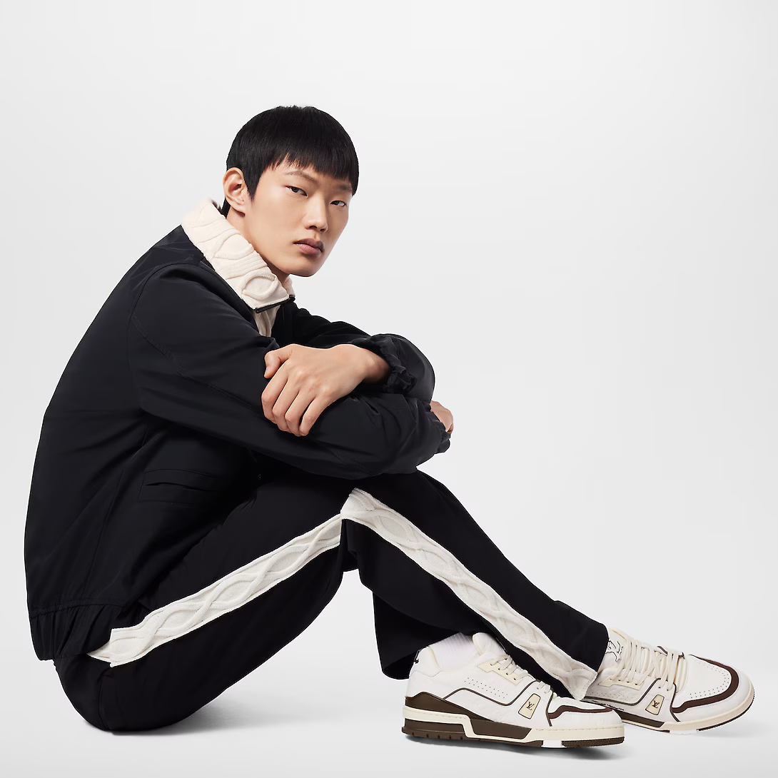 Trainer Monogram Sneaker – the Trainer sneaker is revisited as part of a collaboration with Tyler – LUX VERSE Luxury Designer Fashion Outlet