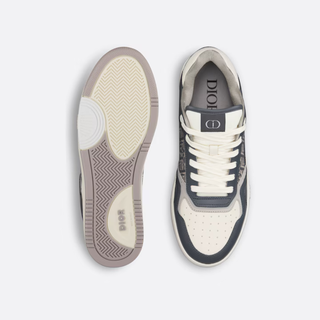Dior B27 Low-Top Sneaker – crafted in calfskin, the style is adorned Oblique jacquard panels on the sides – LUX VERSE Luxury Designer Fashion Outlet